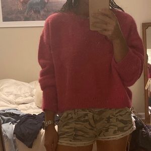 Pink sweater